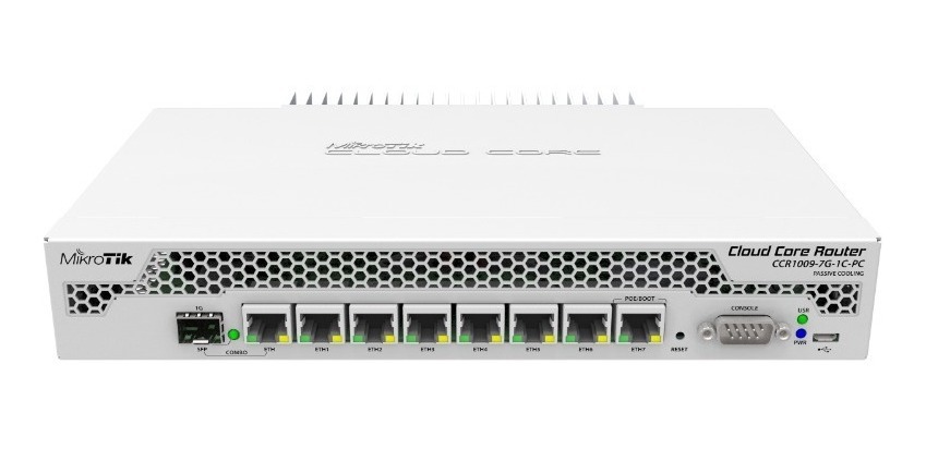 CCR1009 7G 1C PC puertos