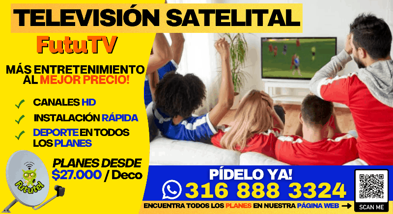 Televisión Satelital en Pitalito Huila y Municipios Canales HD