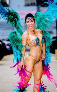 mujer garota carnaval trinidad y tobago