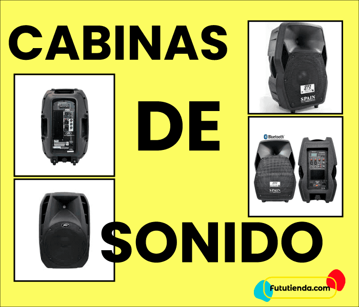 Cabinas de sonido Fututienda