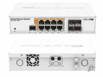 Switch Cloud Router Mikrotik CRS112 8P 4S IN