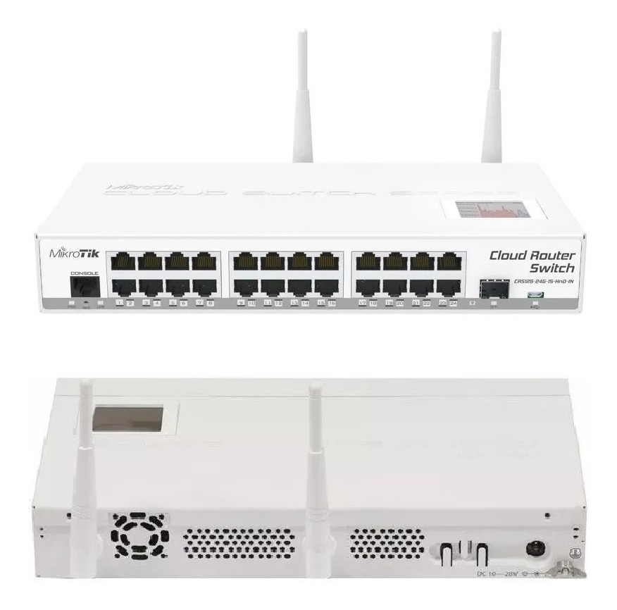 Switch Cloud Router Mikrotik CRS125 24G 1S 2HnD IN