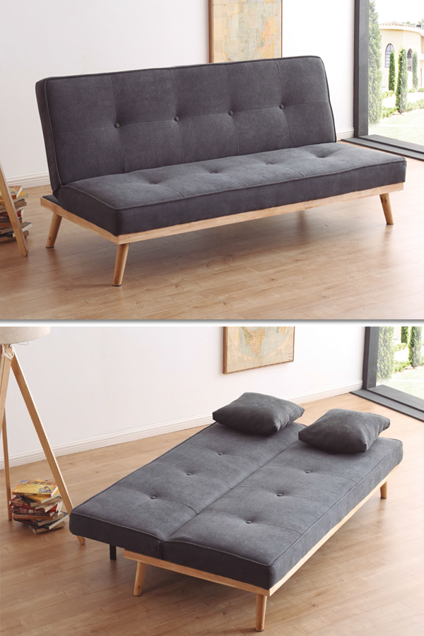 sofa cama tipo libro