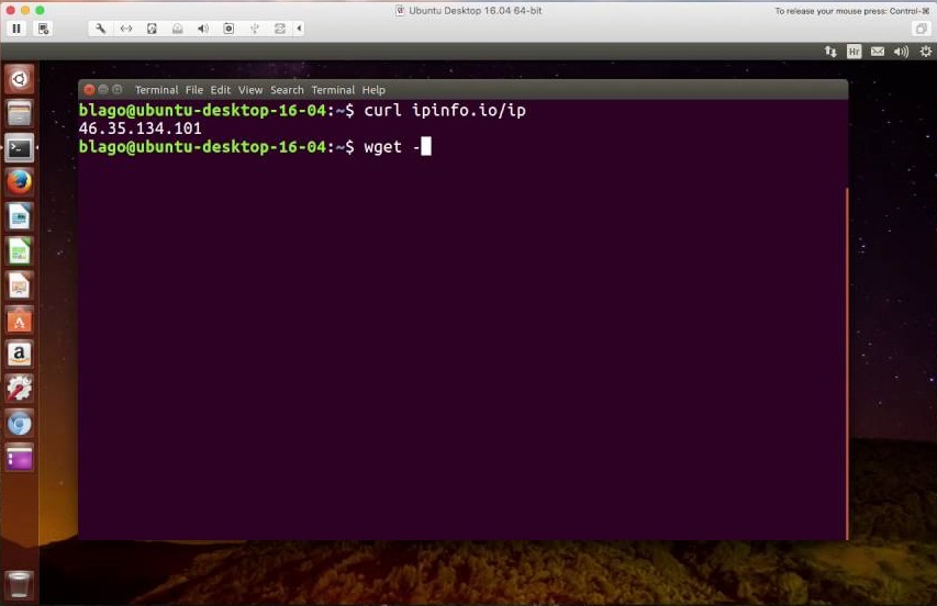 Conocer o Averiguar la IP Publica desde la Consola Terminal en Ubuntu