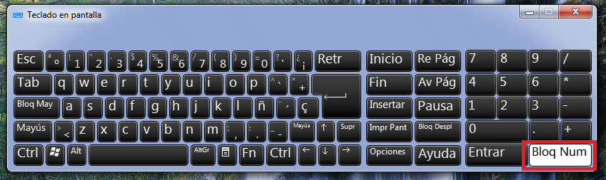 activar teclado en pantalla 2